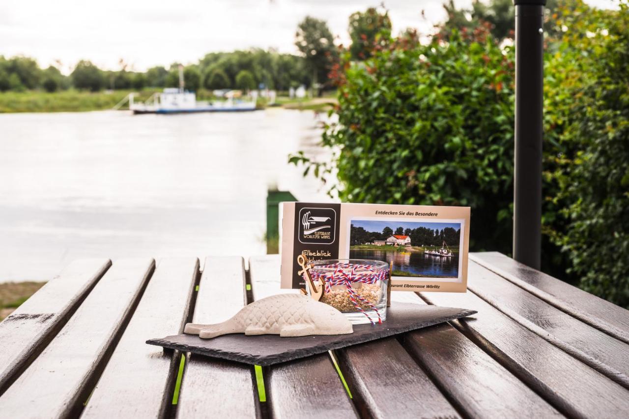 Elbterrasse Woerlitz Hotel โอราเนียนบัมเวอร์ลิทซ์ ภายนอก รูปภาพ